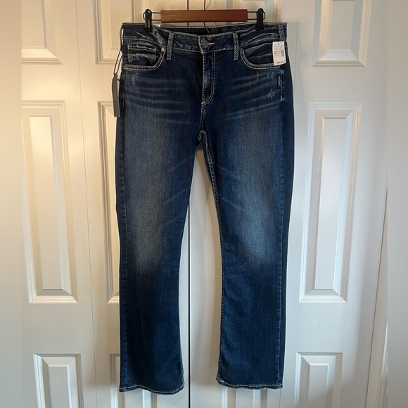 Silver Jeans Avery Slim Boot Curvy 33 Women’s Jeans - Picture 1 of 7